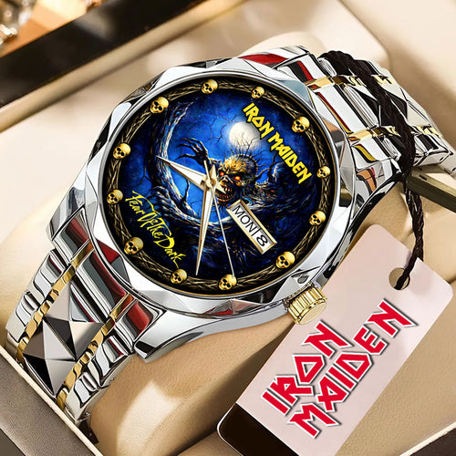 Iron Maiden Alloy Luxury Quartz Watch – VANDH5071