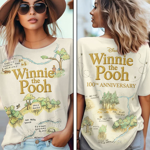 Winnie-the-Pooh 100th Anniversary 3D Apparel – TMTHU3054