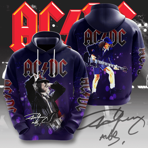 AC/DC X Angus Young 3D Apparel – MAITM 7095