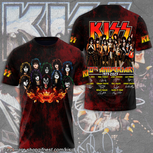 Kiss Band 3D Apparel – HUANNM 839