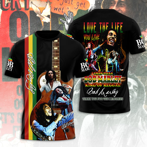 Bob Marley 3D Apparel – ANHNV 4103