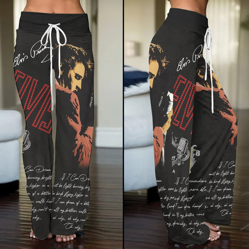 Elvis Presley High-Waisted Straight-Leg Trousers – ANHNV 4869