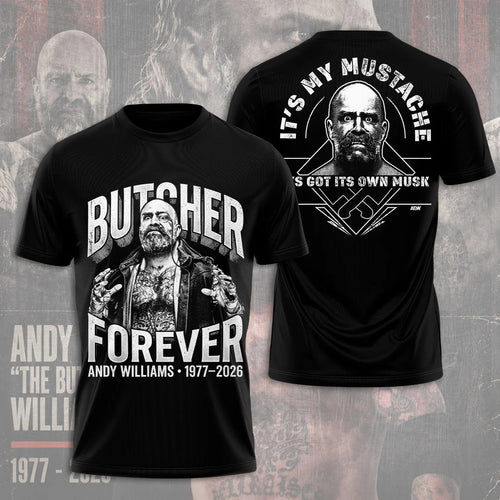 Andy 'The Butcher' Williams 3D Apparel – TANTN25365