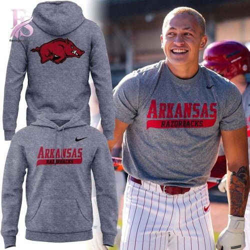 Arkansas Razorbacks Baseball Hoodie
