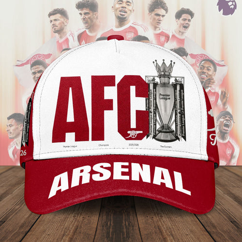 Arsenal FC Premier League Champions 25/26 Classic Cap – TMTHU6311
