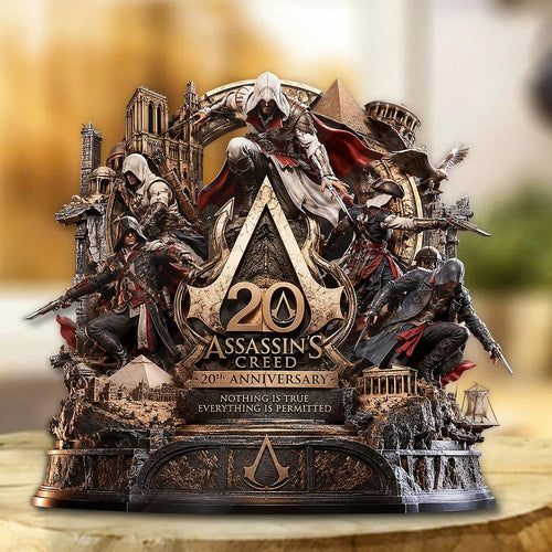 Assassin's Creed 20th Anniversary Custom Shape Acrylic Plaque – GNE9147