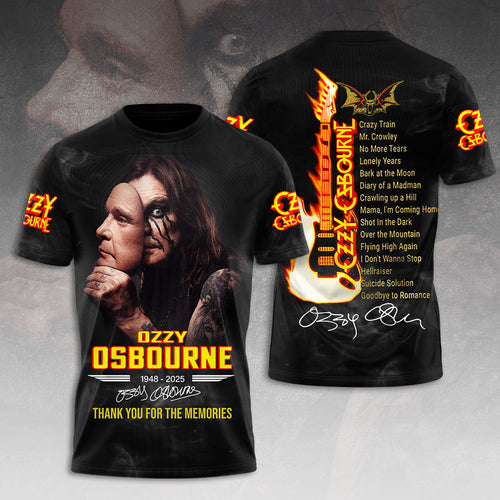 Black Sabbath x Ozzy Osbourne 3D Apparel – HOATT 12005