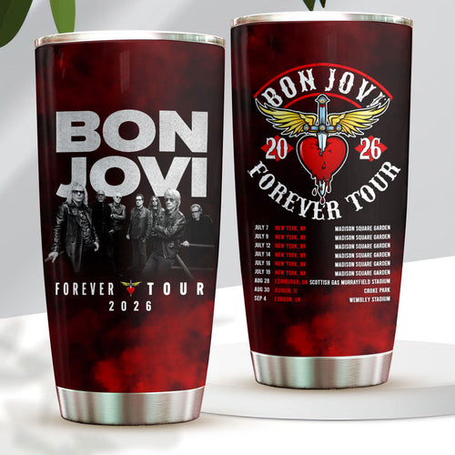 Bon Jovi 2026 Forever Tour Tumbler Cup – HOATT14191