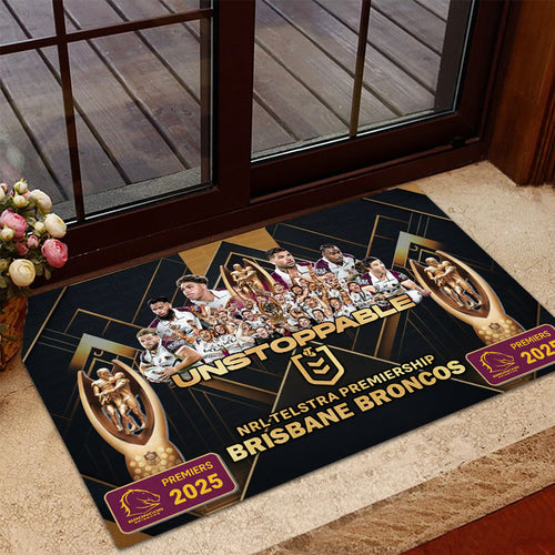 Brisbane Broncos 2025 NRL Premiers Doormat – TMTHU2012