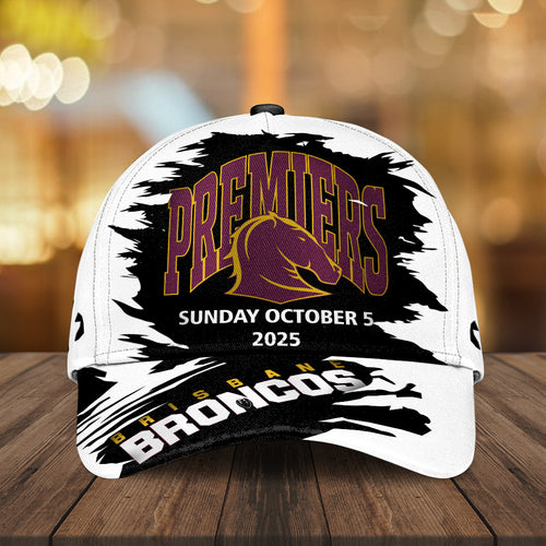 Brisbane Broncos 2025 Premiers Classic Cap – MAITM13274