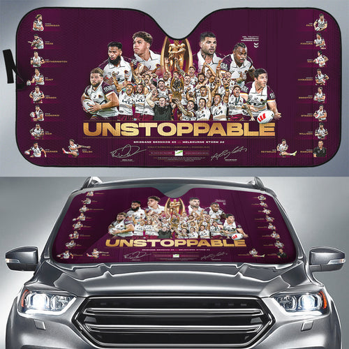 Brisbane Broncos 2025 Premiership Auto Sun Shade – TANTN17203