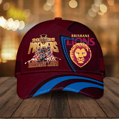 Brisbane Lions 2026 AFL Premiers Classic Cap – HOATT21530