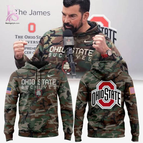 Camo Ohio State Buckeyes 2026 Hoodie
