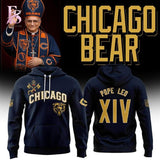 Chicago Bears Pope Leo XIV Hoodie