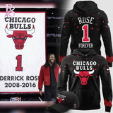Chicago Bulls SIGNED D-Rose Hoodie