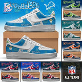 Choose Your Team NFL x SpongeBob Air Force Shoes