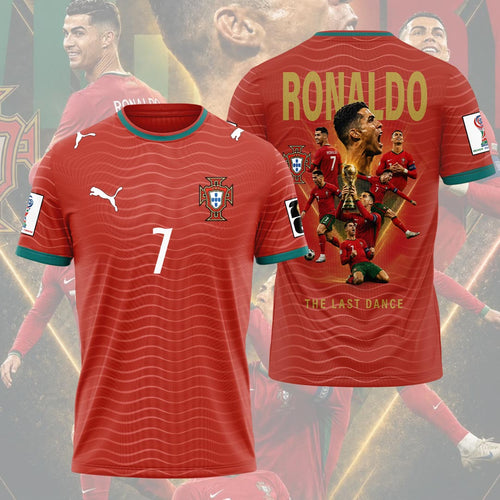 Cristiano Ronaldo x Portugal National Football Team 3D Apparel – HOATT19290