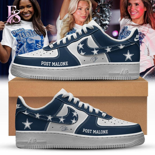 Dallas Cowboys Post Malone Air Force 1