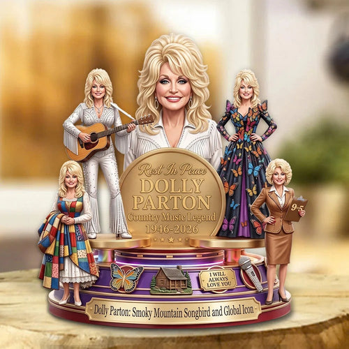 Dolly Parton Custom Shape Acrylic Plaque – TMTHU8875