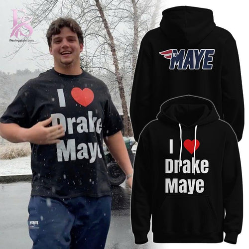 Drake Maye New England Patriots Hoodie