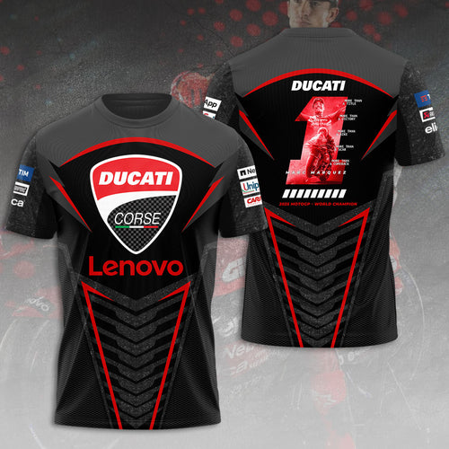 Ducati Lenovo Team x Marc Márquez 2025 World Champion 2025 3D Apparel – HOATT13505