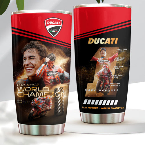 Ducati Lenovo Team x Marc Márquez 2025 World Champion Tumbler Cup – HOATT13493