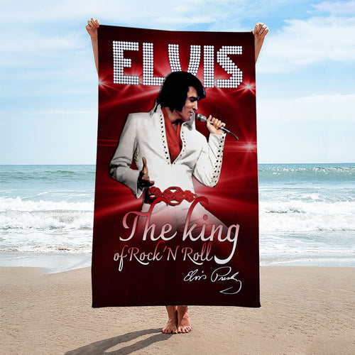 Elvis Presley Rectangle Beach Towel – HOATT 11331