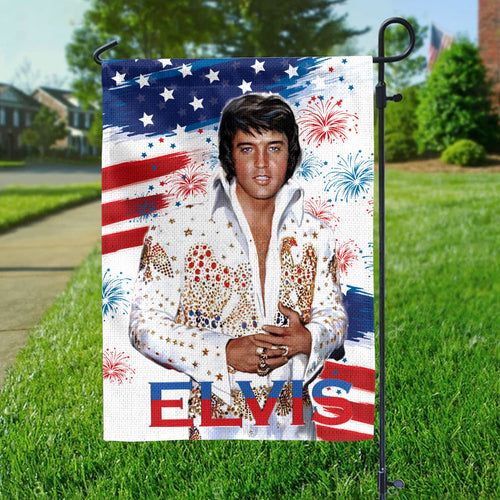Elvis Presley Double-side Garden Flag – HOATT 11861