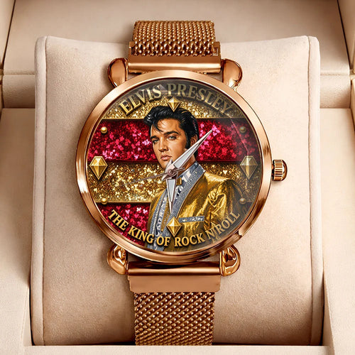Elvis Presley Mesh Strap Quartz Watch – TMTHU8702