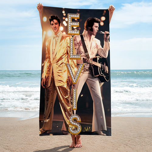 Elvis Presley Rectangle Beach Towel – MAITM 11728