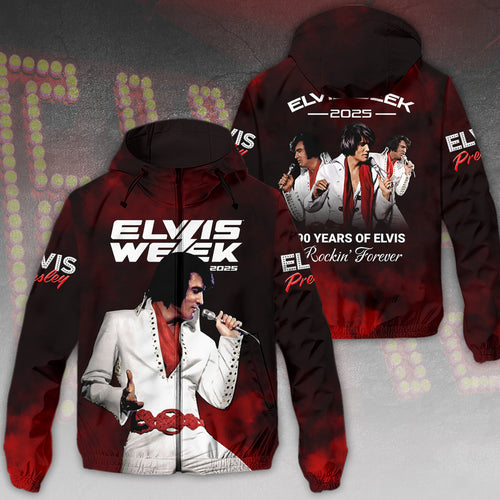 Elvis Presley 3D Windbreaker Jacket – HOATT 11322