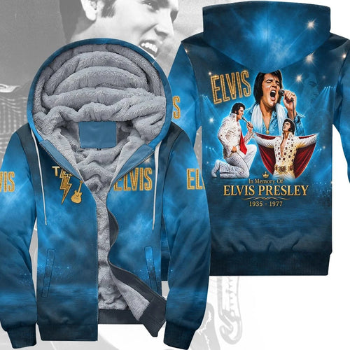 Elvis Presley 3D Fleece Zip Hoodie – HOATT26908