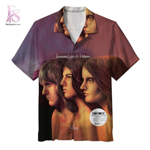 Emerson Lake & Palmer Trilogy Hawaiian Shirt