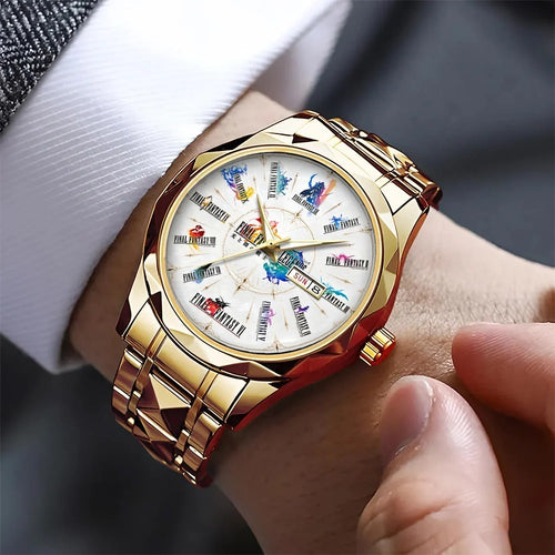 Final Fantasy Alloy Luxury Quartz Watch – GNE9178
