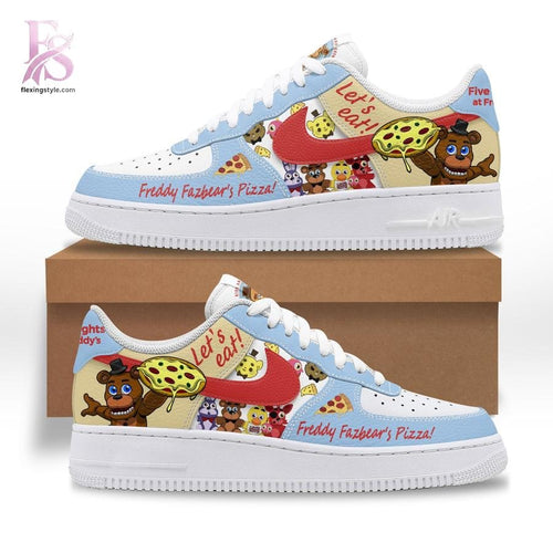 Freddy Fazbear’s Pizza Five Nights At Freddy Air Force Shoes