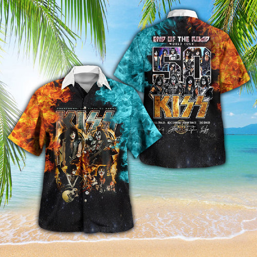 KISS 3D Hawaiian Apparel – HUANNM 155