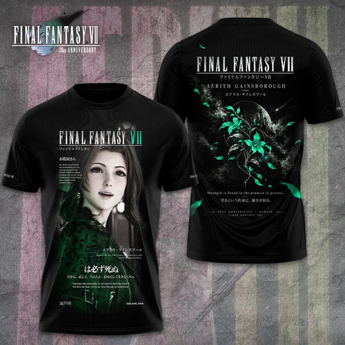 Final Fantasy VII x Aerith Gainsborough 30th Anniversary 3D Apparel – GNE9007