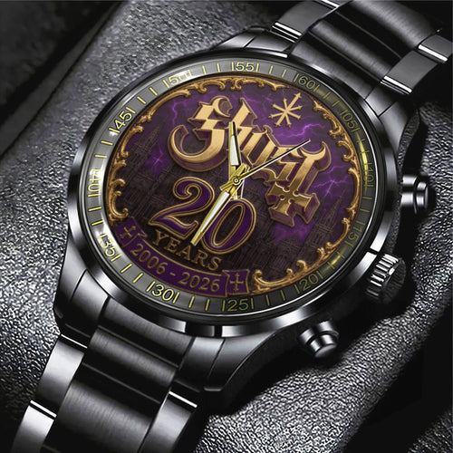 Ghost Band 20th Anniversary Black Stainless Steel Watch – TANTN24531