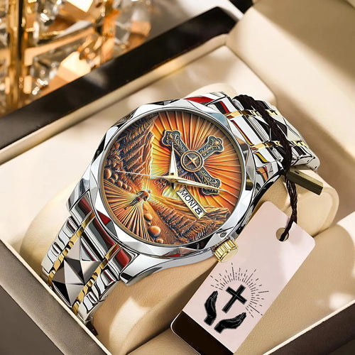 God Is Good Alloy Luxury Quartz Watch – TANTN 14669