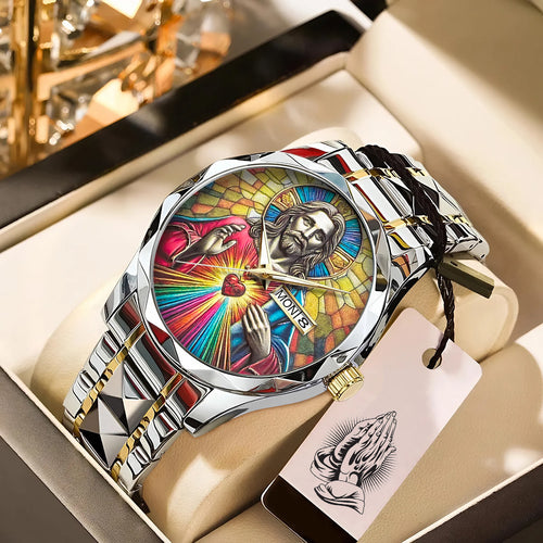 God Is Good Alloy Luxury Quartz Watch – TANTN 14808