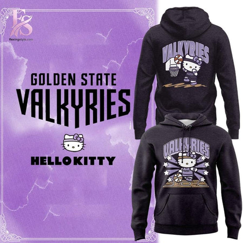 Golden State Valkyries Hello Kitty Hoodie
