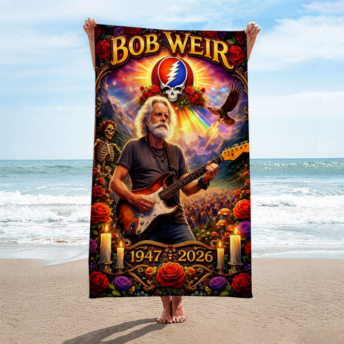 Grateful Dead x Bob Weir Rectangle Beach Towel – HOATT15737