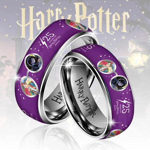 Harry Potter 25th Anniversary 2026 Custom Alloy Ring – TANTN19603