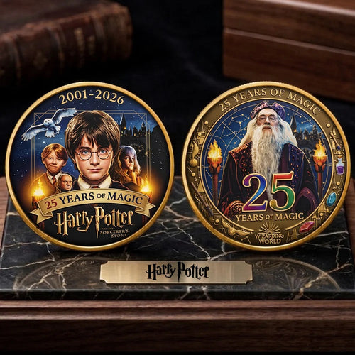 Harry Potter 25th Anniversary Commemorative Coin – TMTHU8705