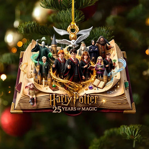Harry Potter 25th Anniversary Custom Shape 2-side Printed Acrylic Ornament – HOATT21442