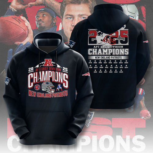 New England Patriots 3D Apparel – TMTHU2987