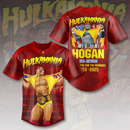 Hulk Hogan Baseball Jersey – HOATT 12054