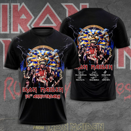 Iron Maiden 3D Apparel – TMTHU 342
