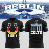 Indianapolis Colts 2025 NFL Berlin game Black hoodie