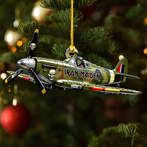 Iron Maiden Custom Shape 2-side Printed Acrylic Ornament – HOATT21502